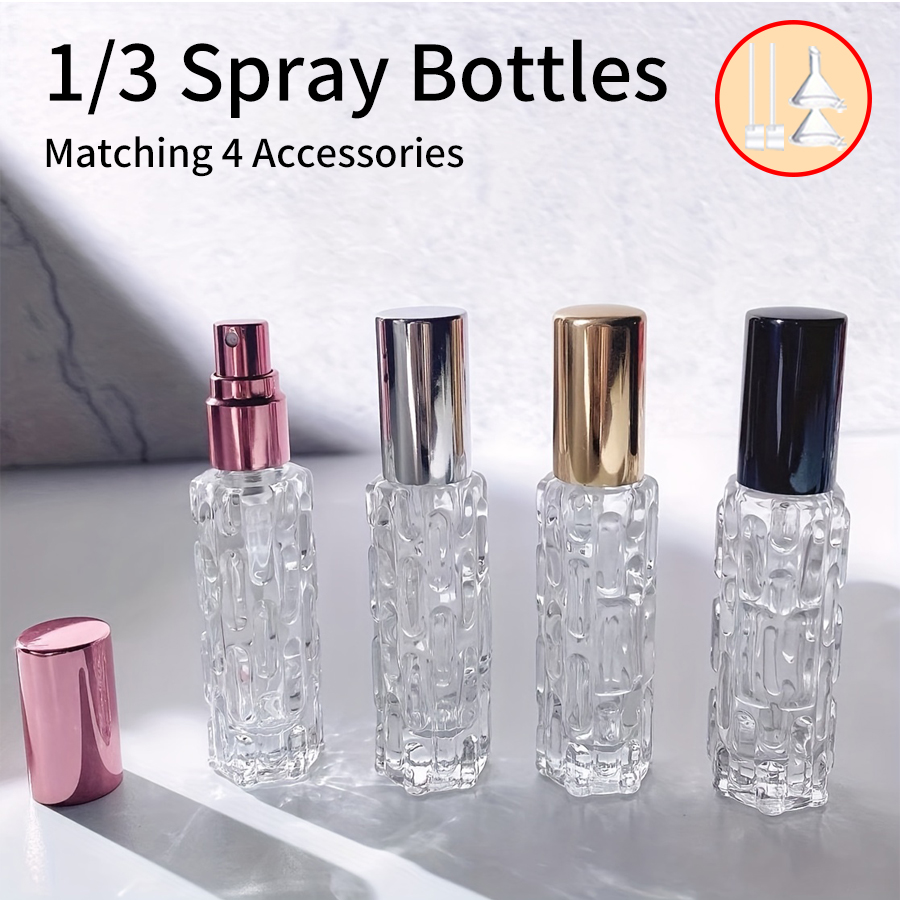 Perfume Fragrance Booster - 1/3/6pcs + 4 acessórios 10ml recipiente