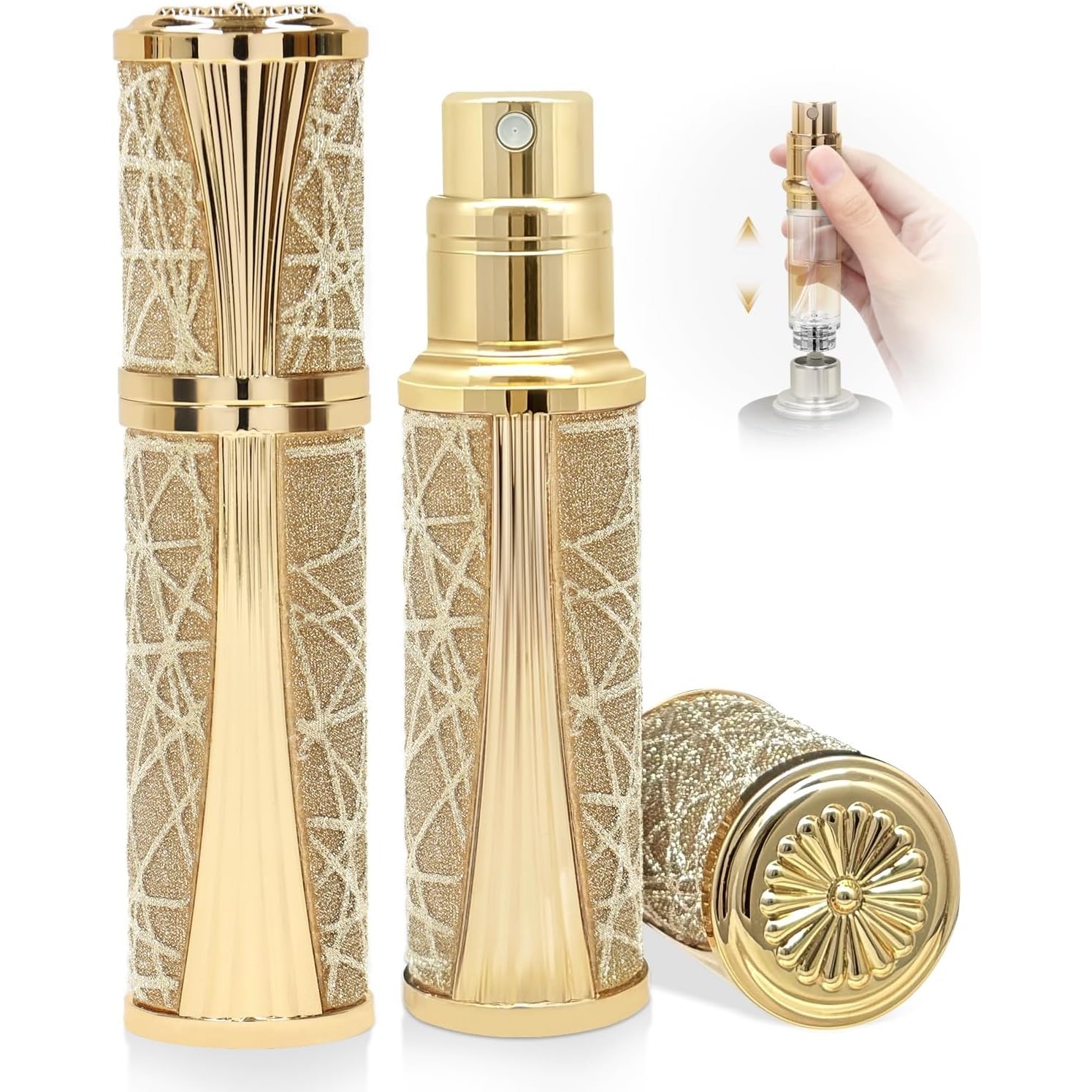 Perfume Fragrance Booster - Perfume atomizador garrafa de viagem recarregável
