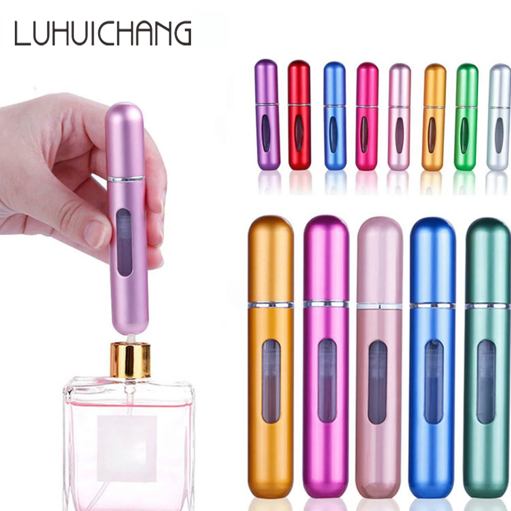 Perfume Fragrance Booster - Mini garrafa recarregável de 8ml/5ml, spray