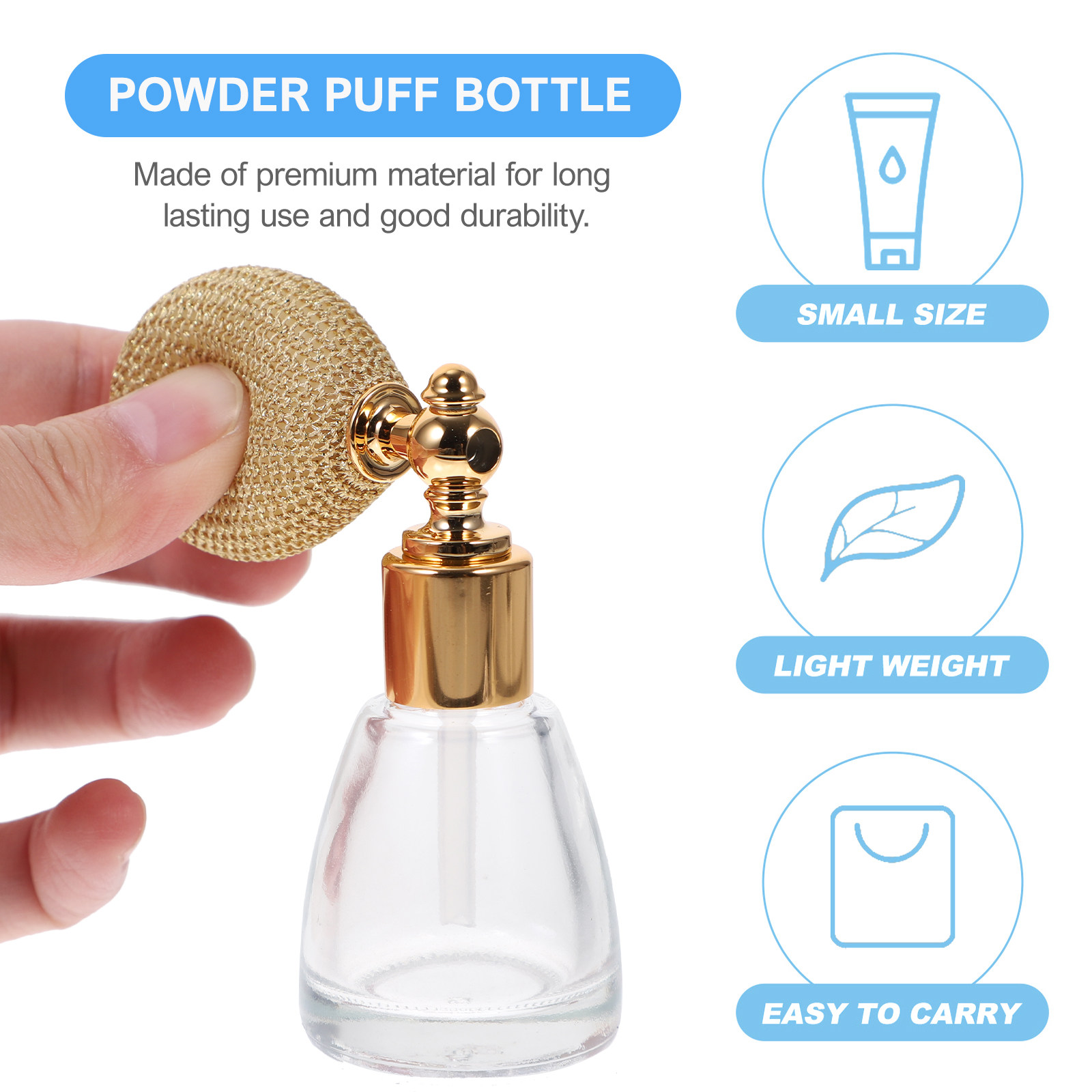Perfume Fragrance Booster - Frascos de Perfume Vazios de 10ml,