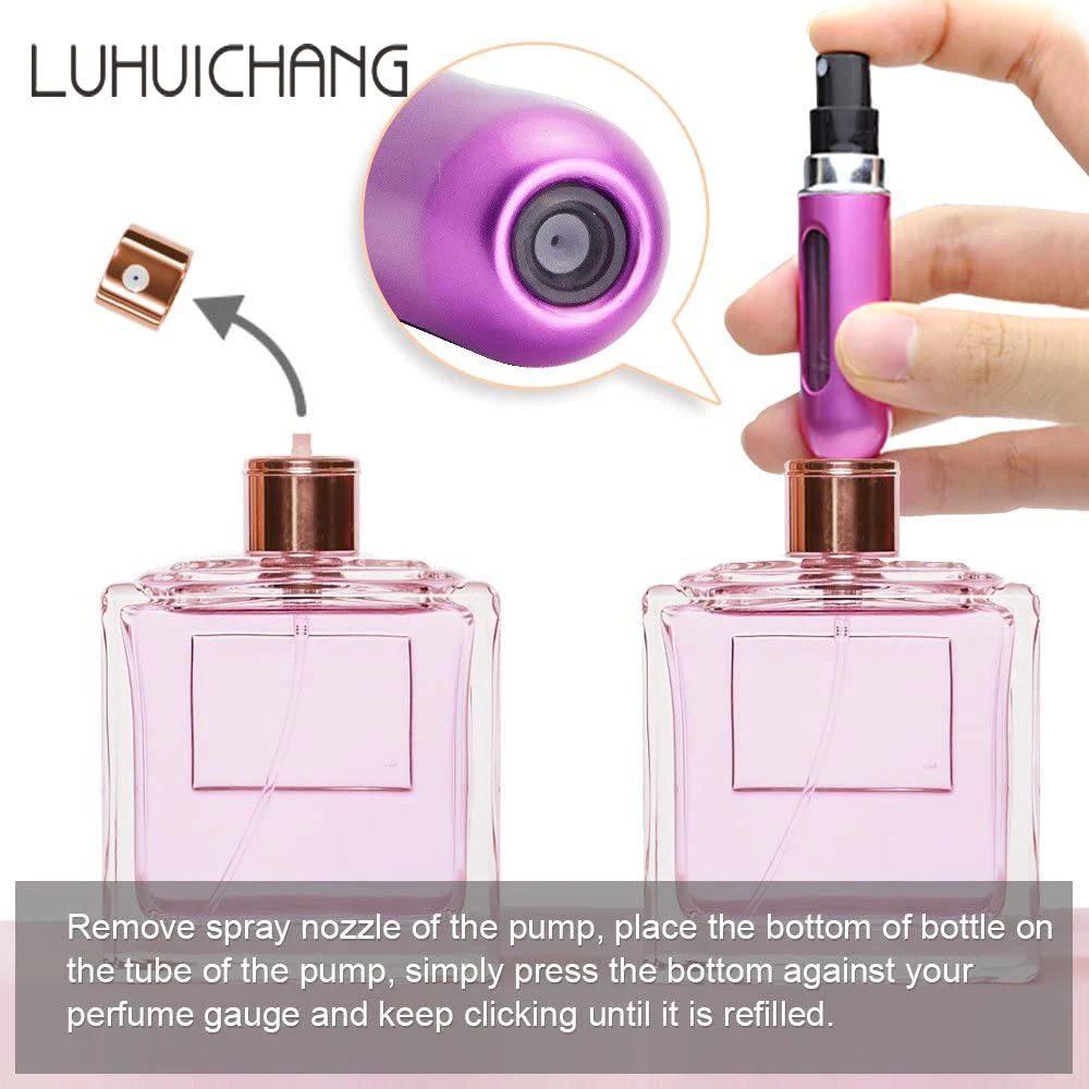 Mini garrafa recarregável de 8 - Perfume Fragrance Booster avaliação e preço