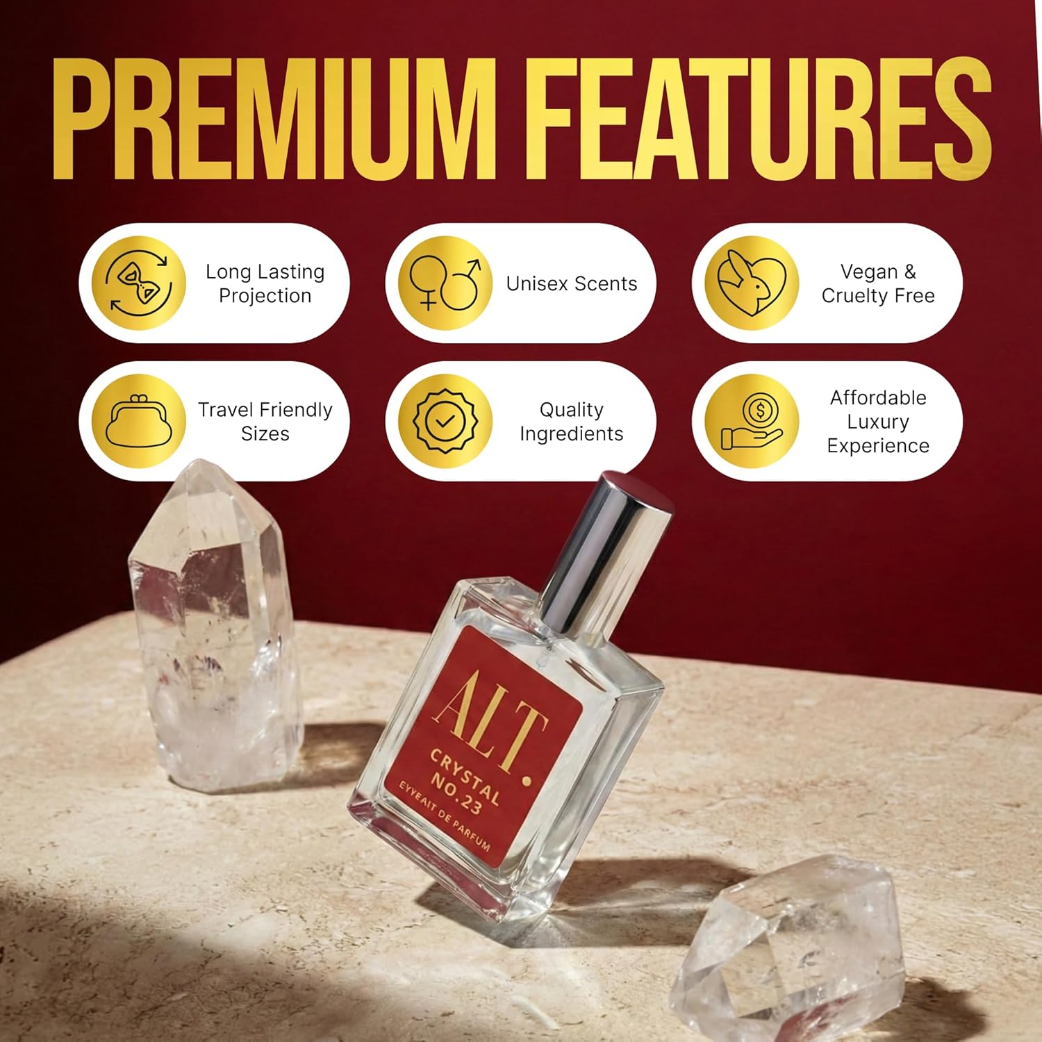 ALT. FRAGRÂNCIAS Crystal No. 2 - Perfume Fragrance Dupe avaliação e preço