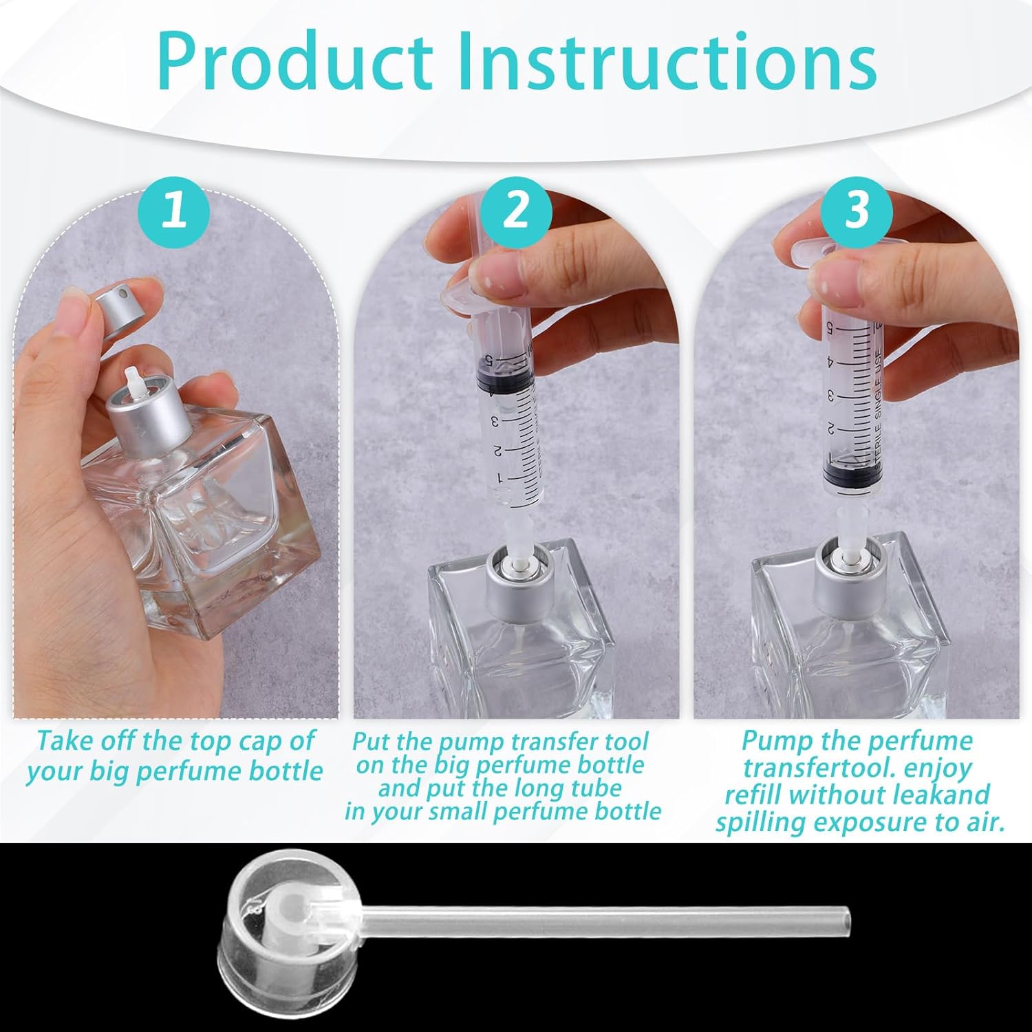 Kit de Ferramentas para Refil  - Perfume Decant Sample avaliação e preço