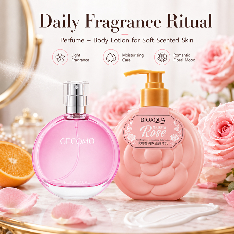 Conjunto de Perfume Feminino G - Women'S Perfume Rose Fragrance avaliação e preço